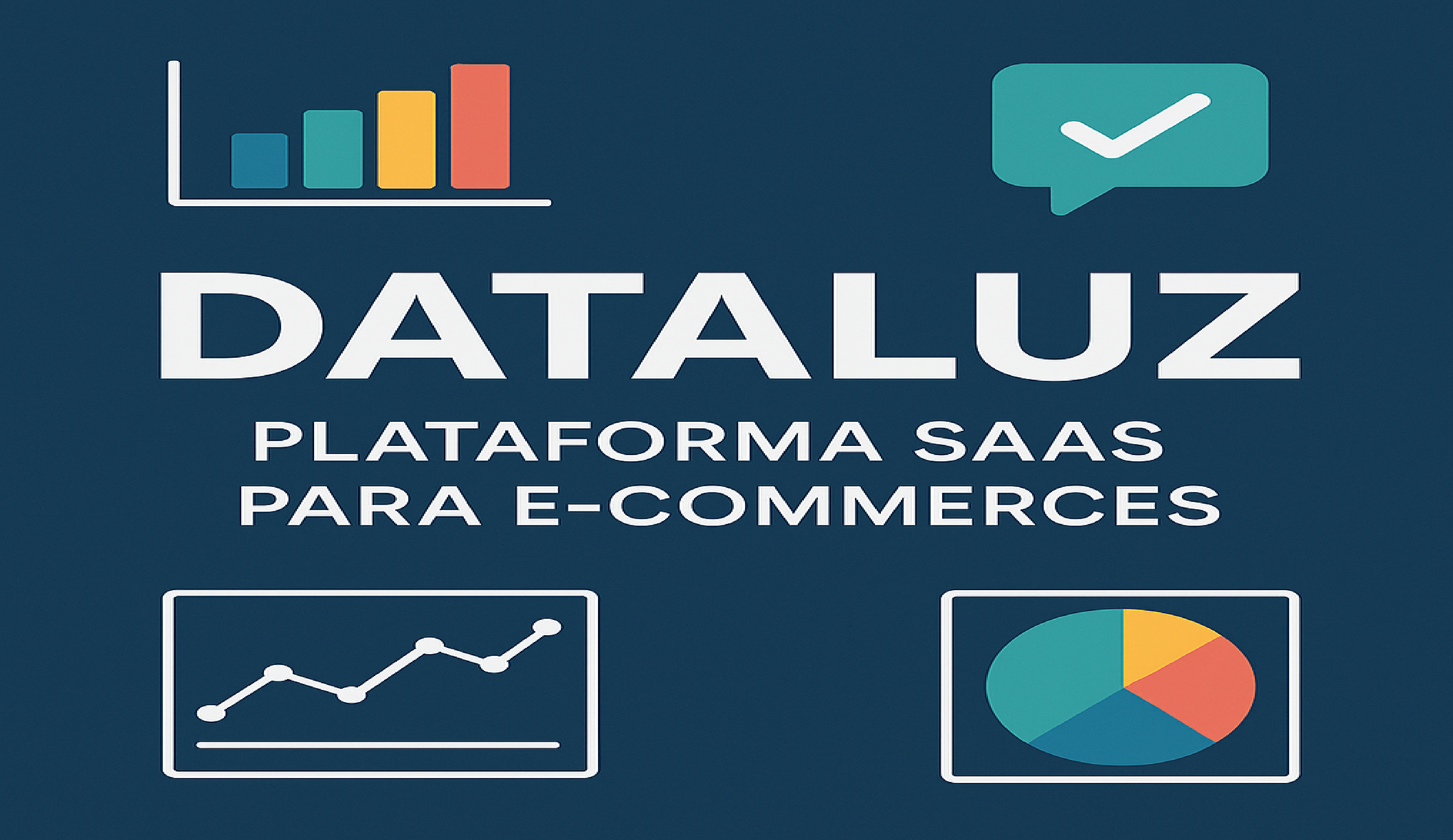 Interface da plataforma DataLuz SaaS para e-commerce